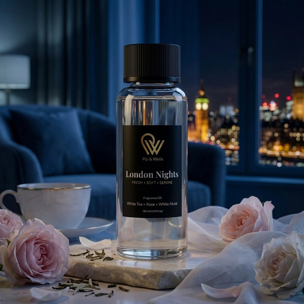Pip & Wells London Nights-Duftöl mit Rosen und Tee