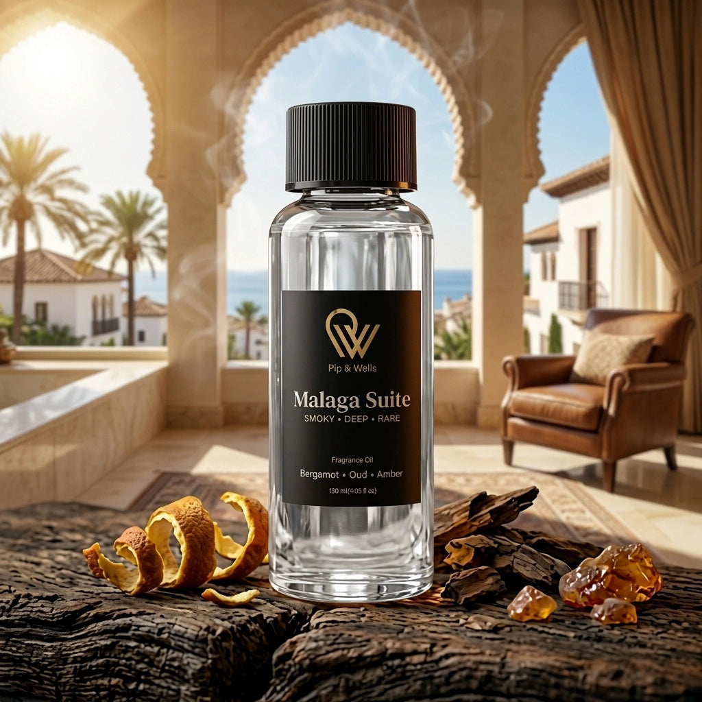 Pip & Wells Malaga Suite-Duftöl mit Zitrusfrüchten, Oud und Amber